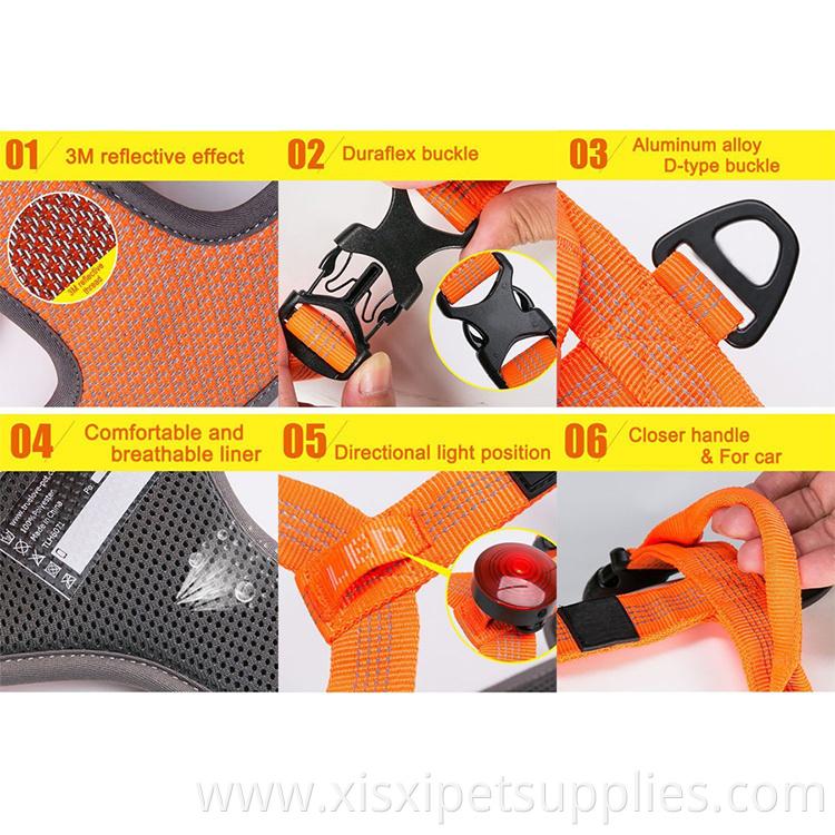 Reflective Soft Padded Outdoor Walking Front Dog Harness